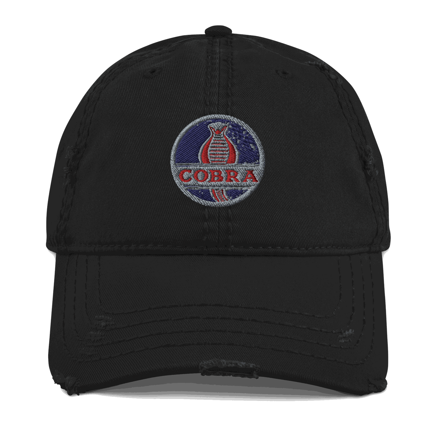 AC Cobra Distressed Dad Hat