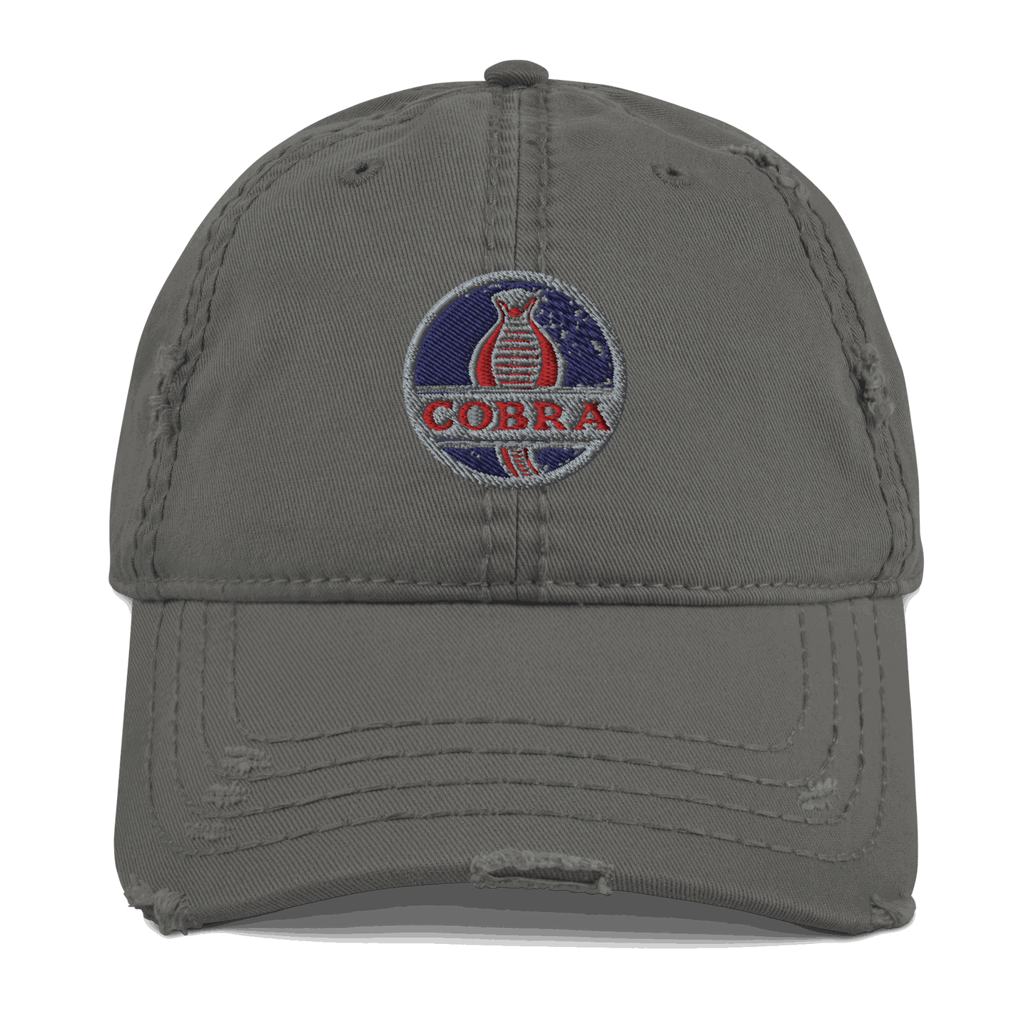 AC Cobra Distressed Dad Hat