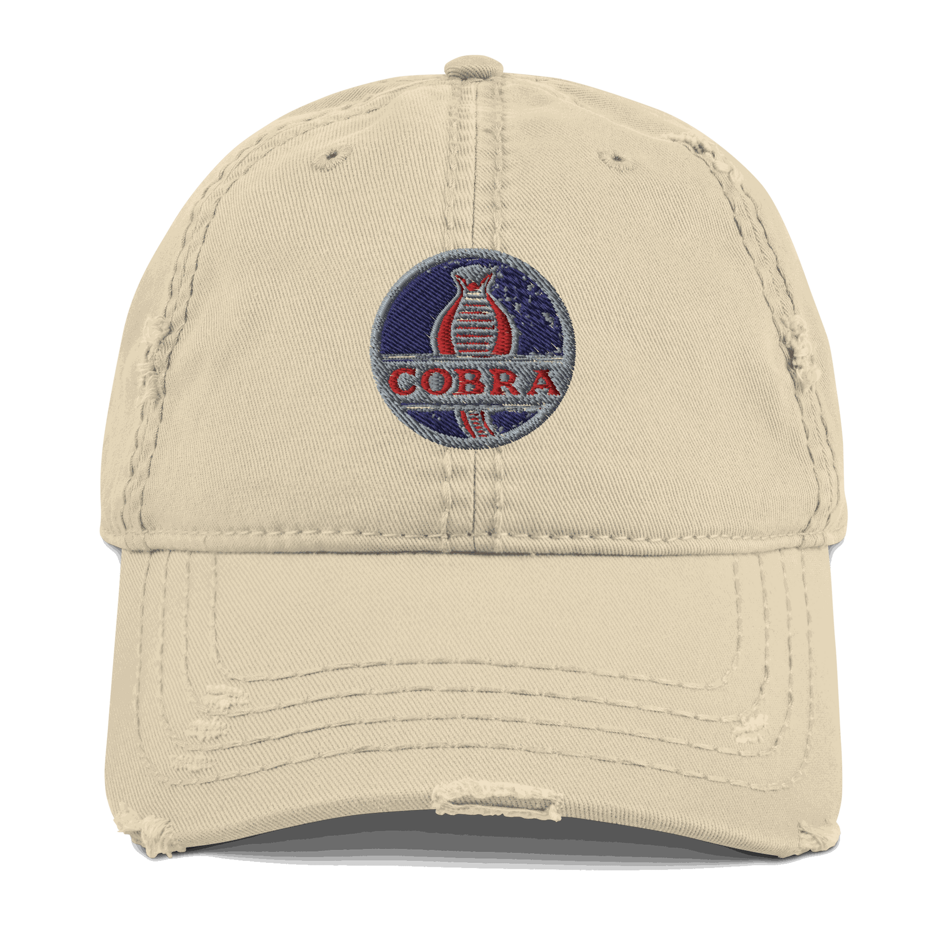 AC Cobra Distressed Dad Hat