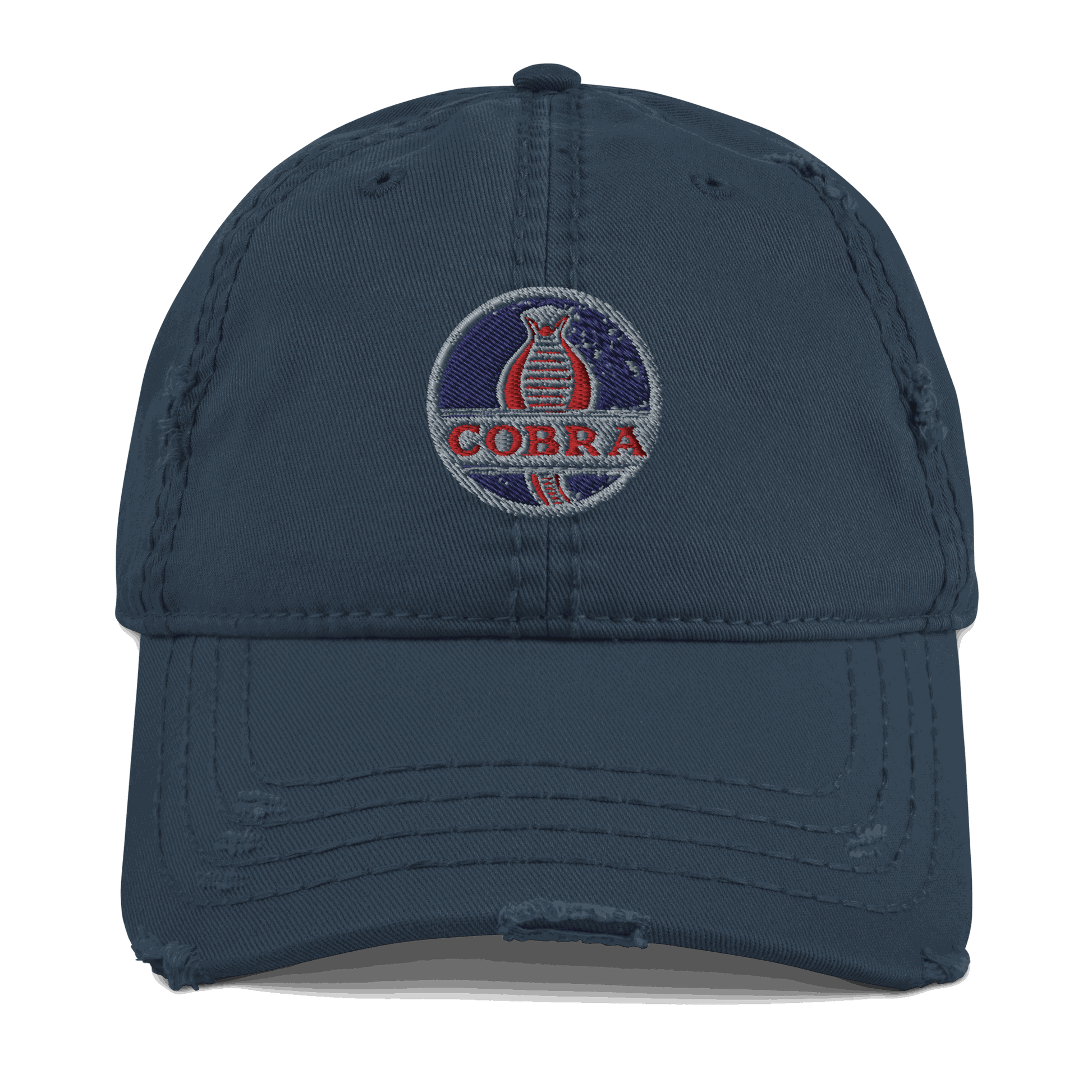 AC Cobra Distressed Dad Hat