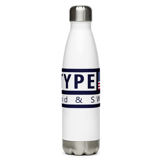 R-Type Stainless Steel Water Bottle