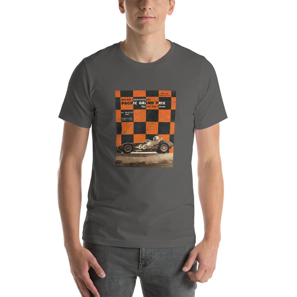 Classic Laguna Seca Pacific GP Poster T-shirt Asphalt