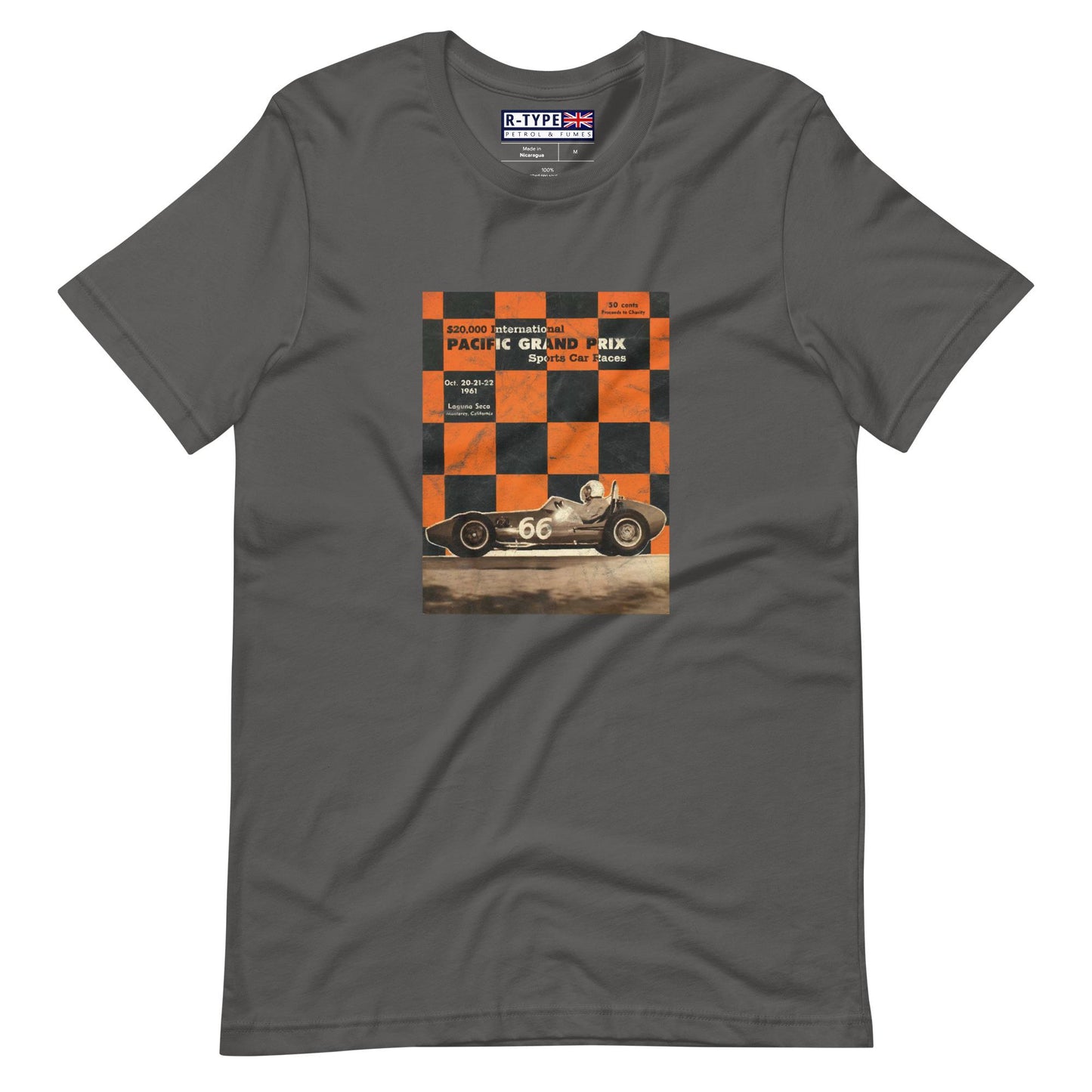 Classic Laguna Seca Pacific GP Poster T-shirt