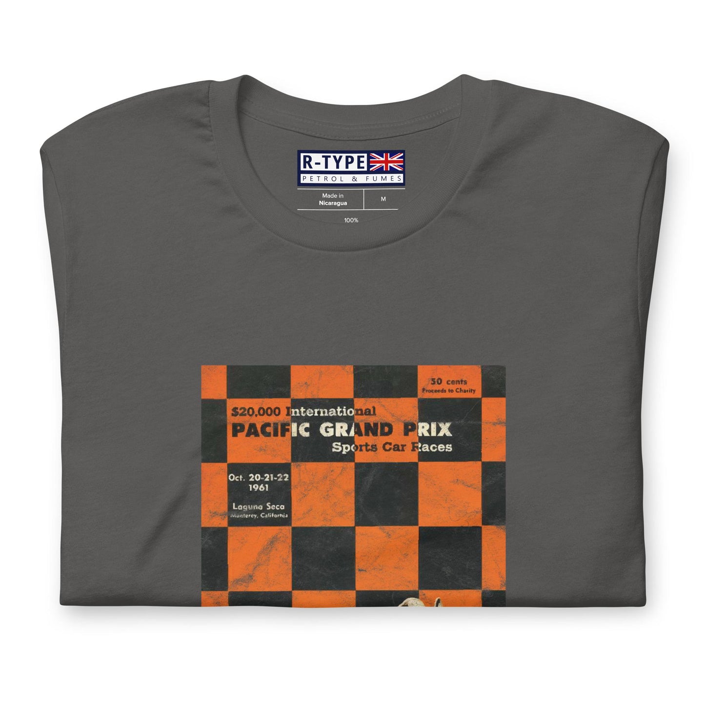 Classic Laguna Seca Pacific GP Poster T-shirt