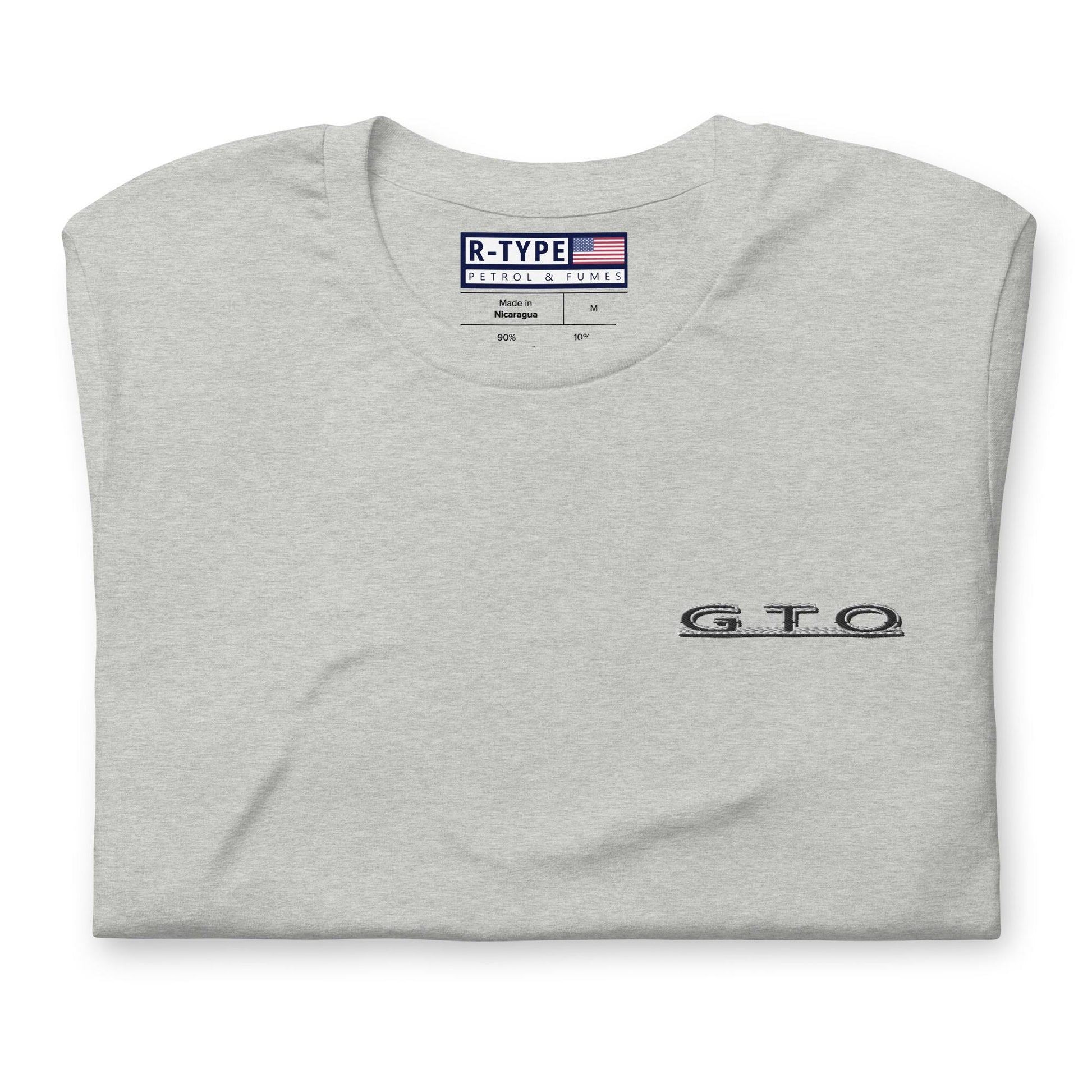 Pontiac GTO Embroidered T-shirt