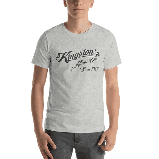 Kingston's Motor Oil Classic Logo T-shirt Athletic Heather