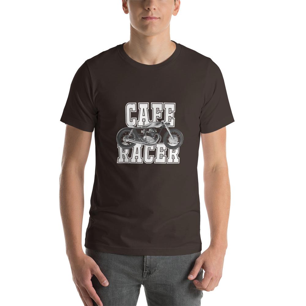 Cafe Racer T-shirt Brown