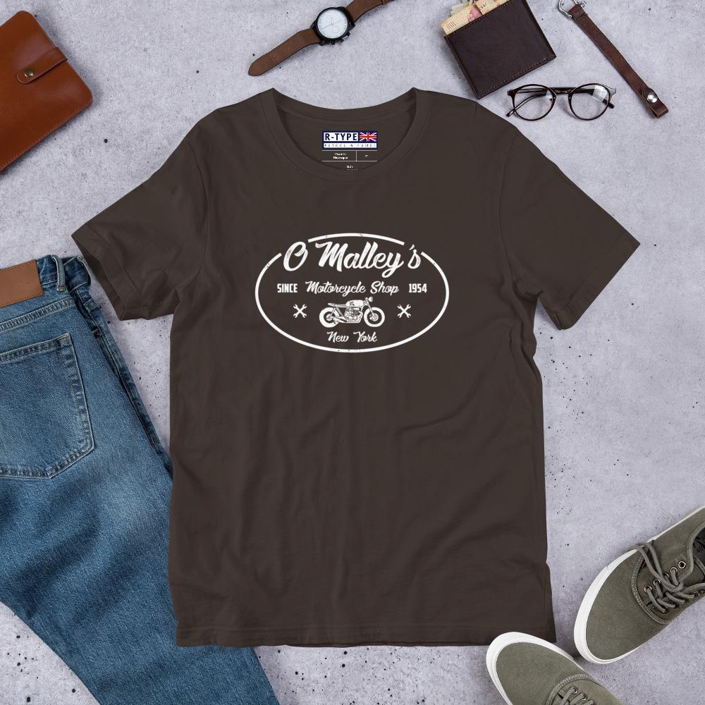 O'Malley's Classic Motorcycle Shop T-shirt