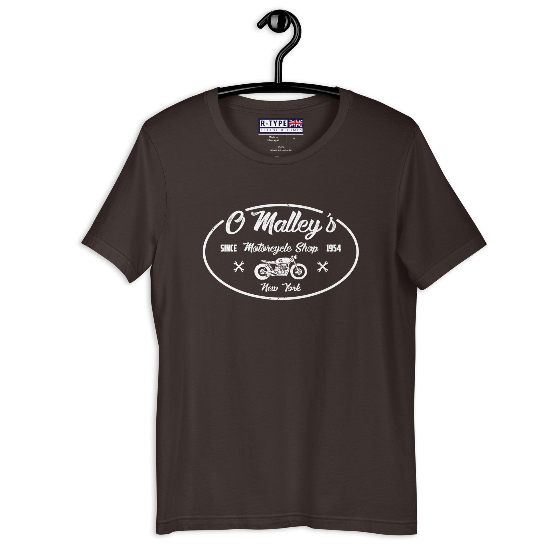 O'Malley's Classic Motorcycle Shop T-shirt