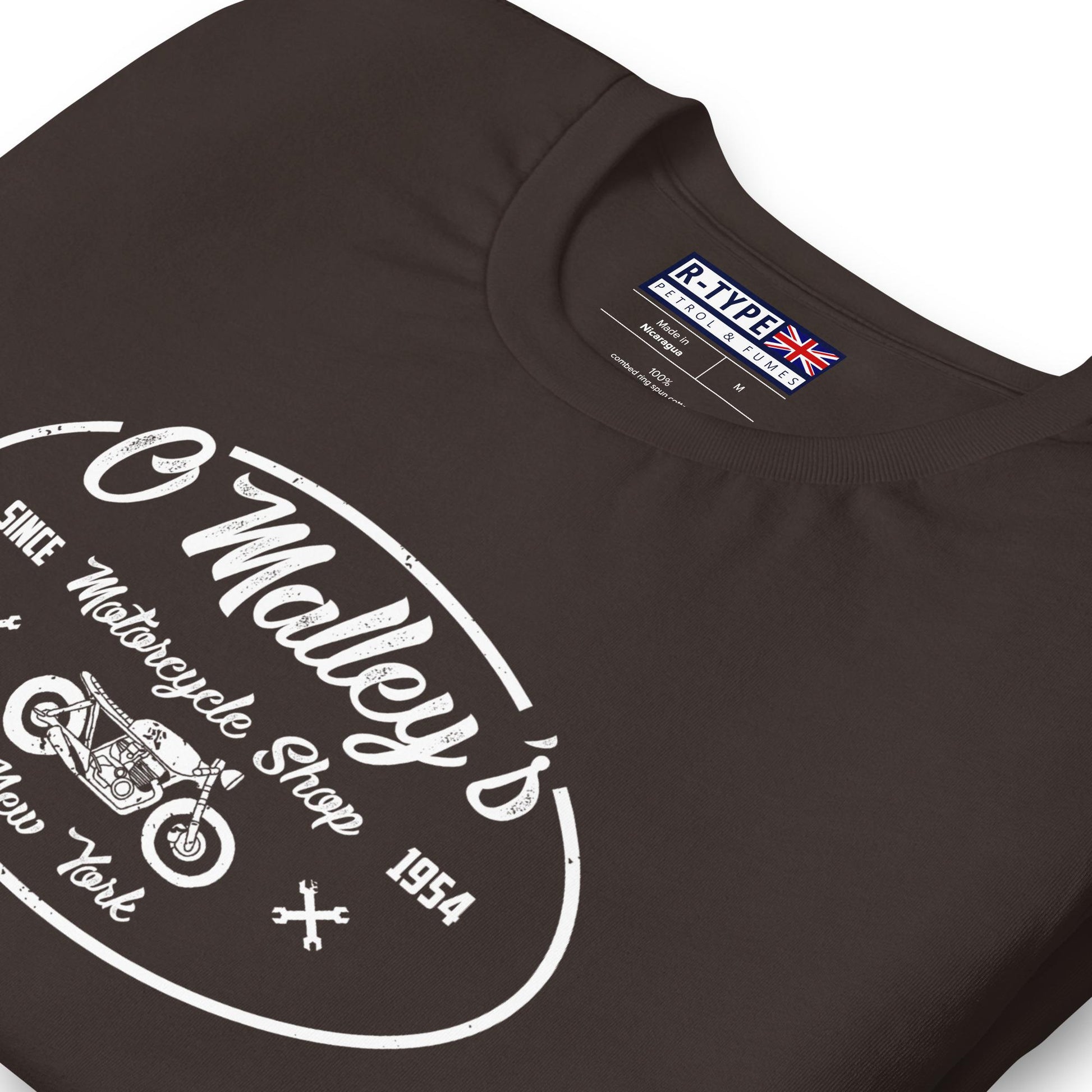 O'Malley's Classic Motorcycle Shop T-shirt