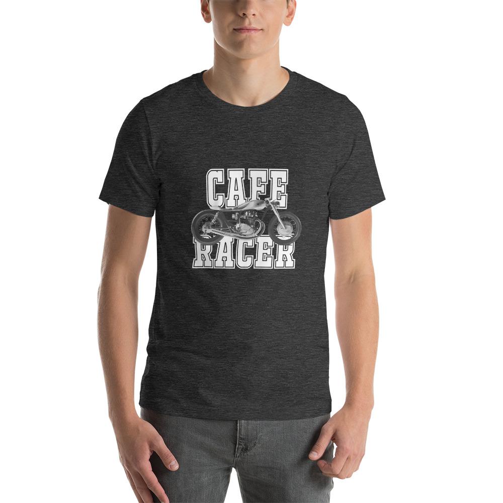 Cafe Racer T-shirt Dark Grey Heather