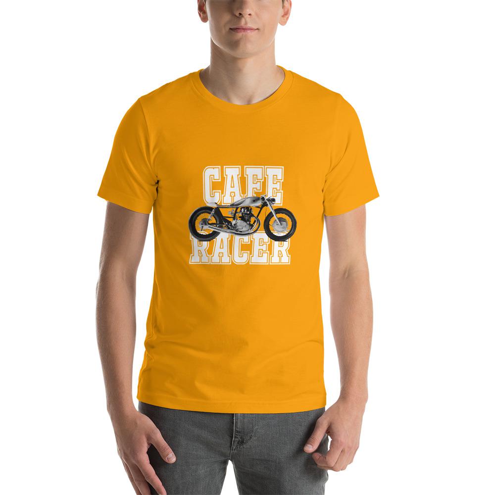 Cafe Racer T-shirt Gold