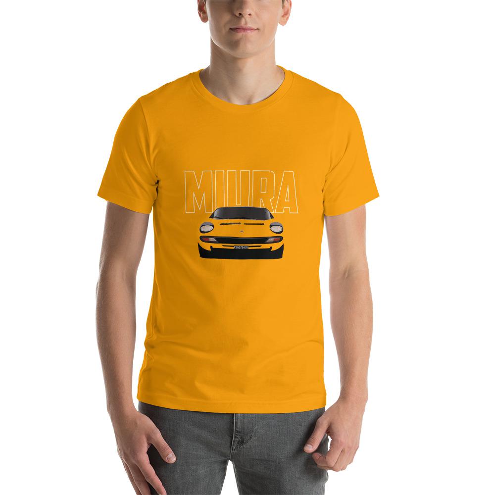 Lamborghini Miura T-shirt Gold