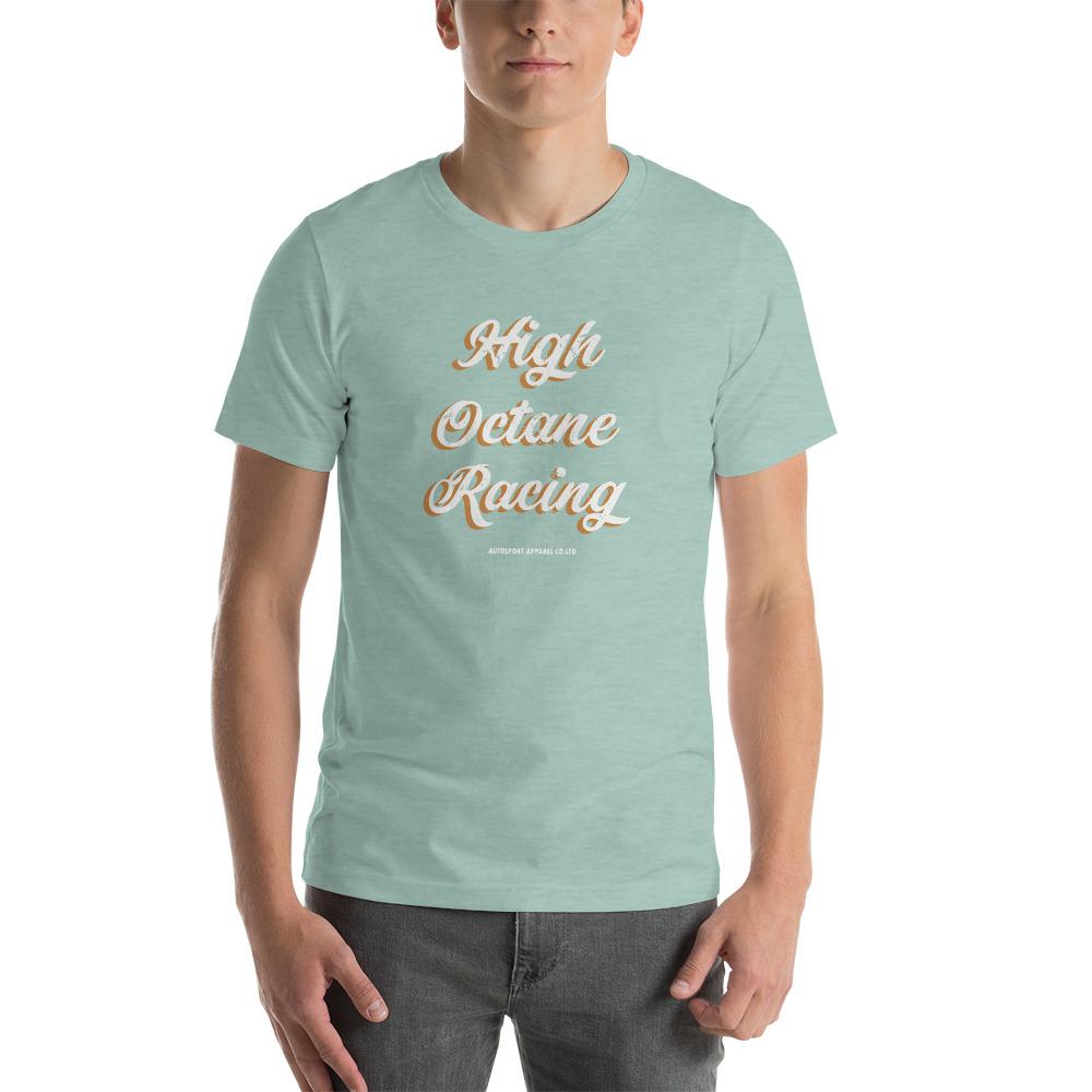 High Octane Racing T-shirt Heather Prism Dusty Blue