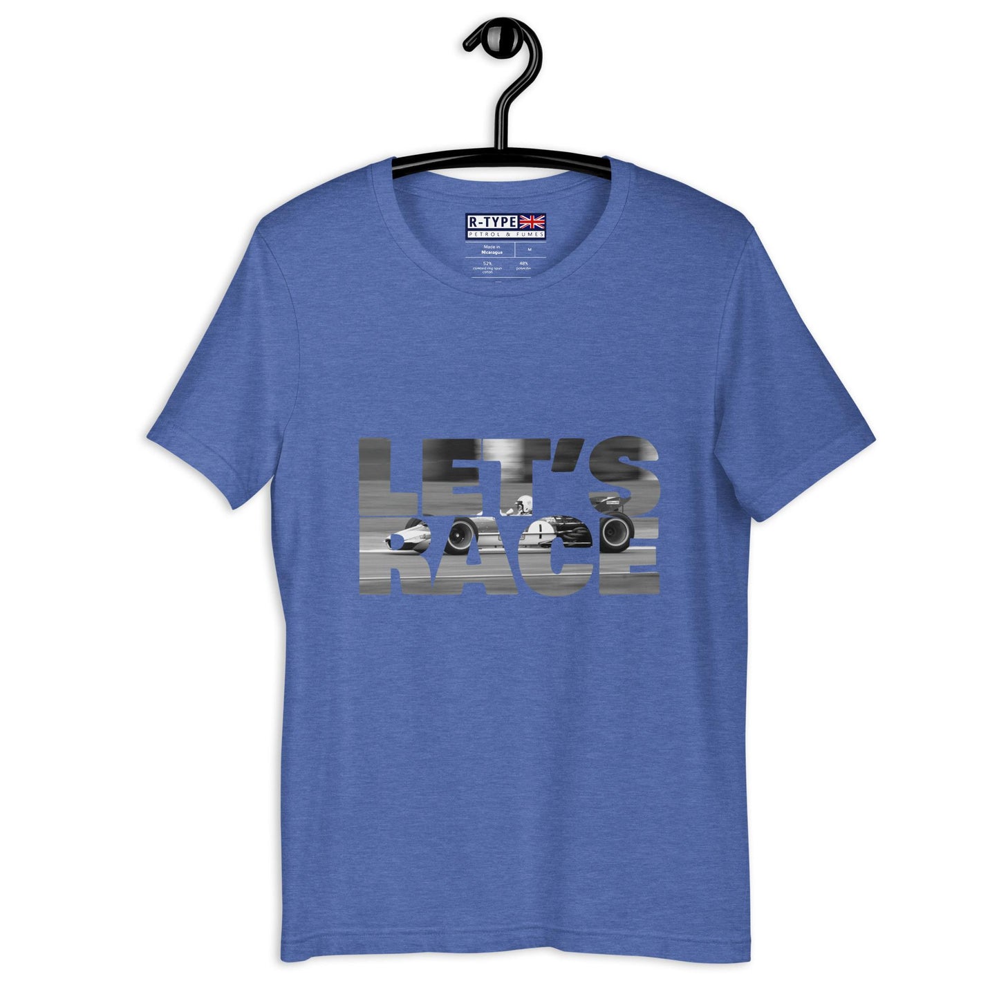 "Let's Race" Formula One Lotus 49 Gold Leaf T-shirt