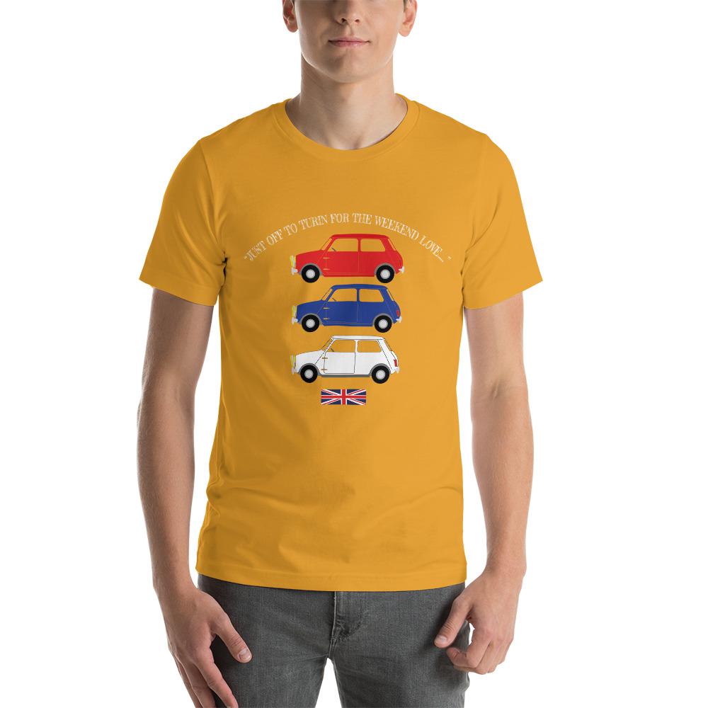 The Italian Job Classic Movie T-shirt Mustard