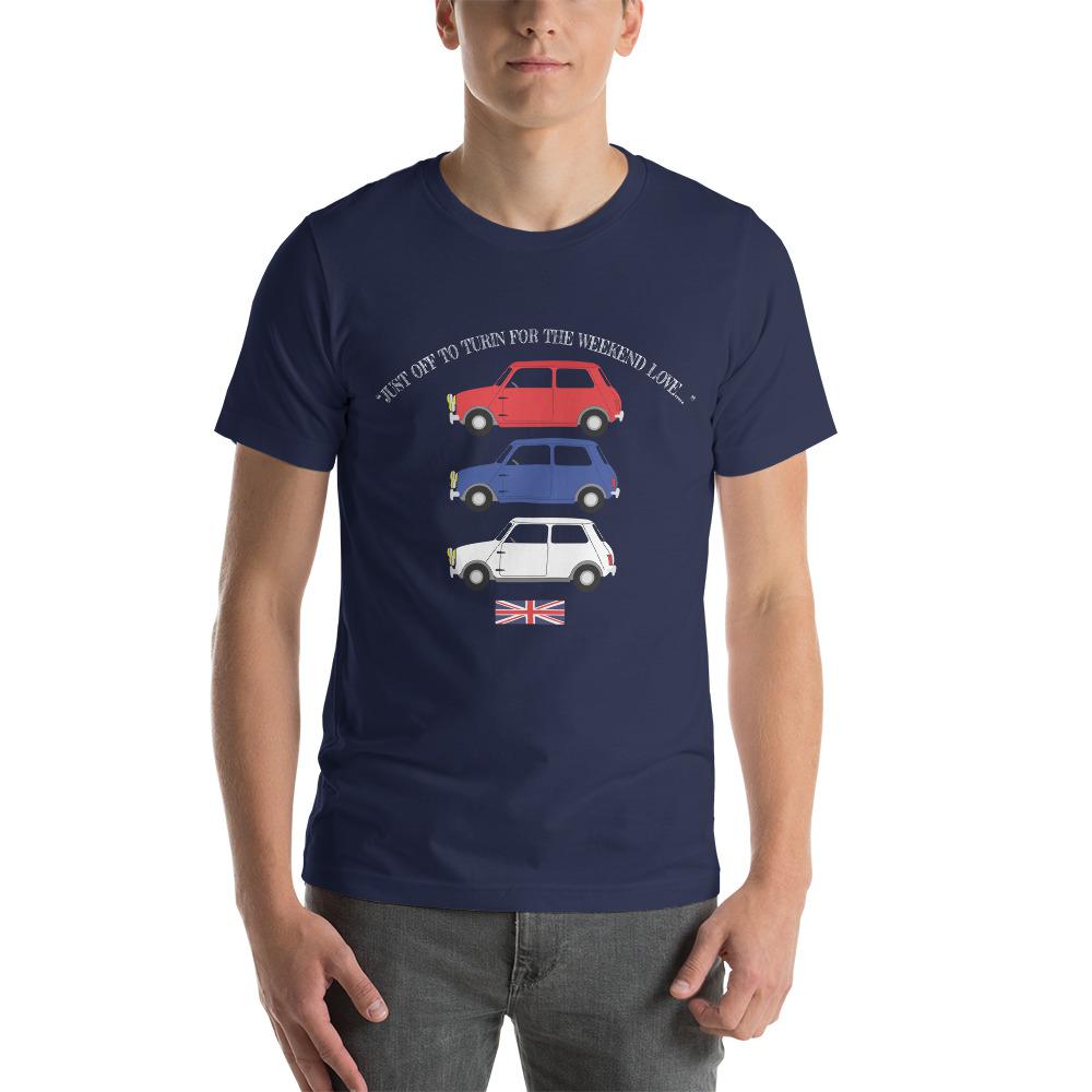 The Italian Job Classic Movie T-shirt Navy