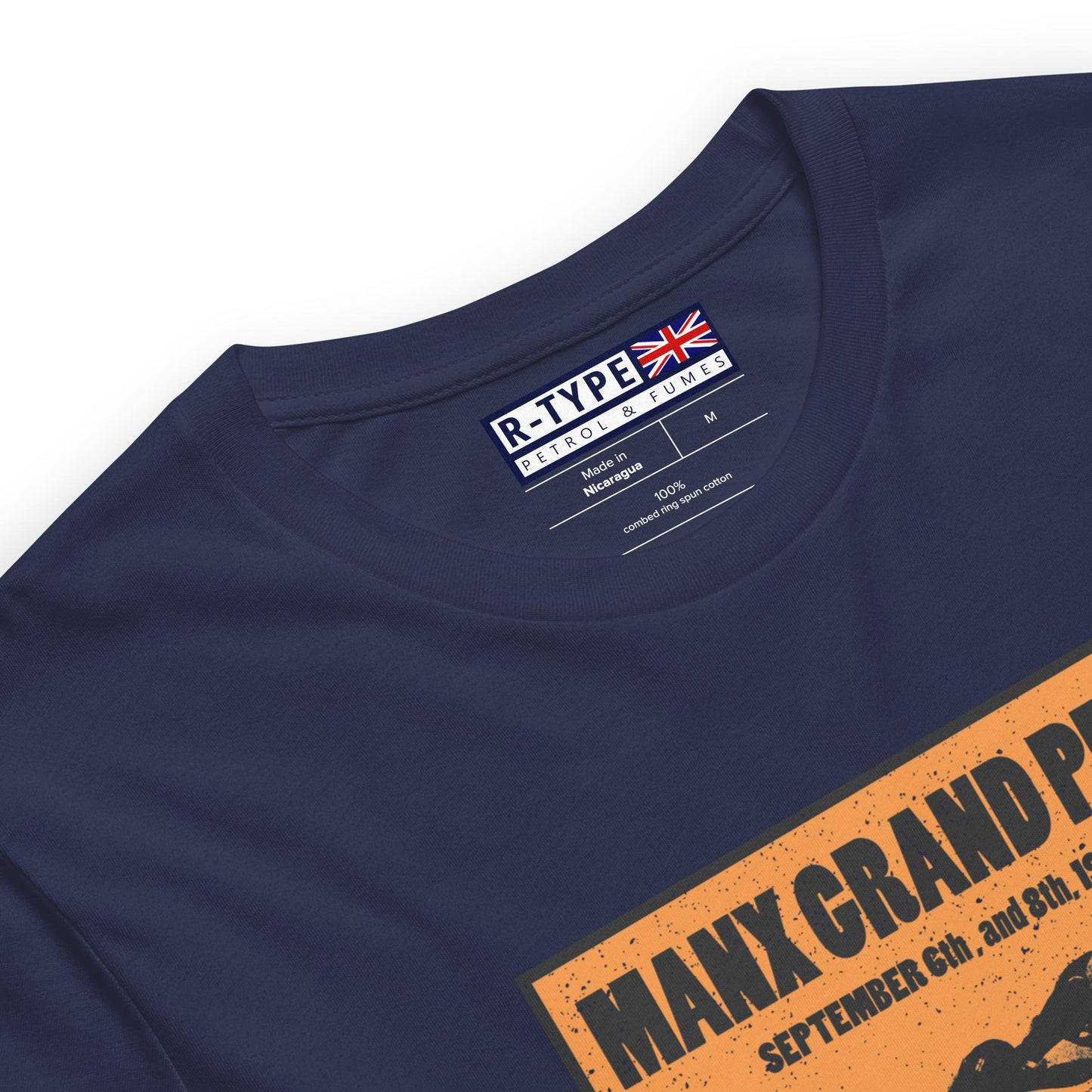 Classic Manx Motorcycle Grand Prix Poster T-shirt