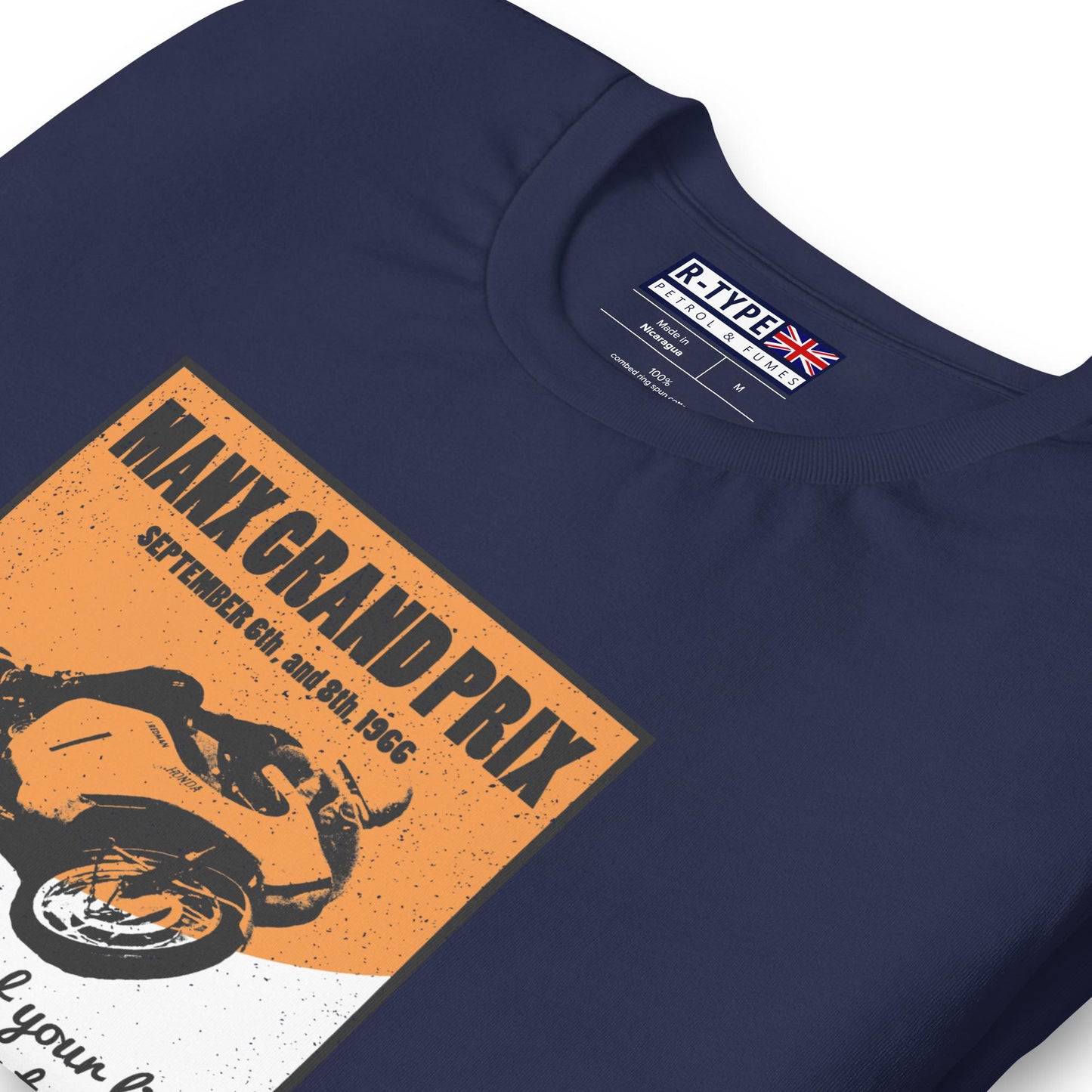 Classic Manx Motorcycle Grand Prix Poster T-shirt