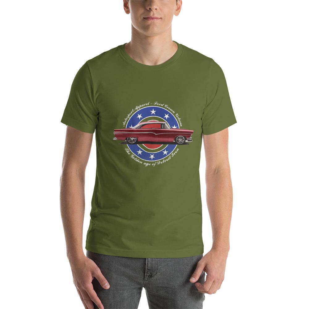 1956 Ford Crown Victoria T-shirt Olive