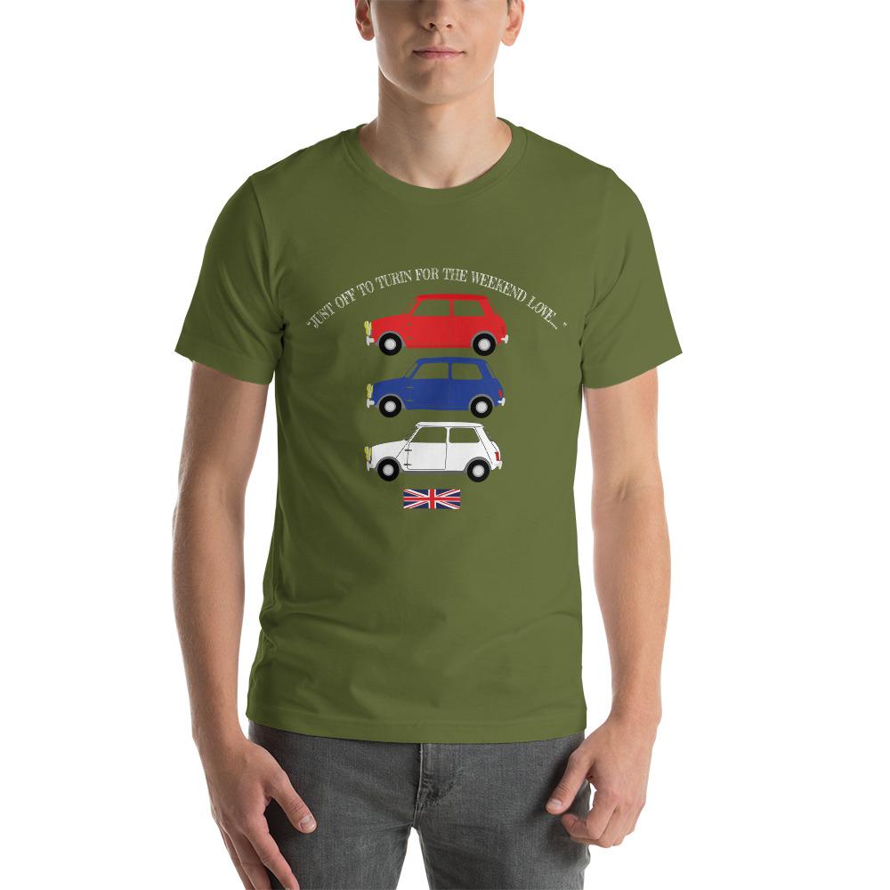 The Italian Job Classic Movie T-shirt Olive