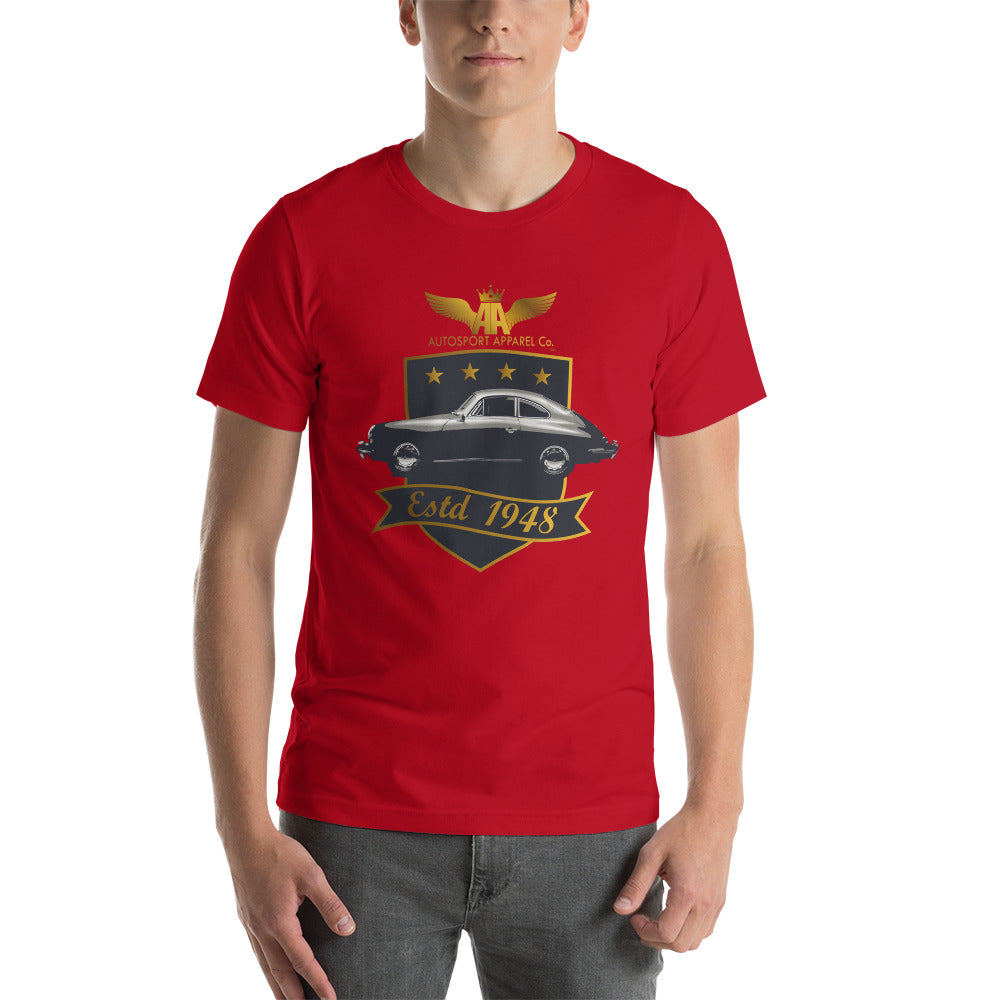 Classic Porsche 356 T-shirt Red