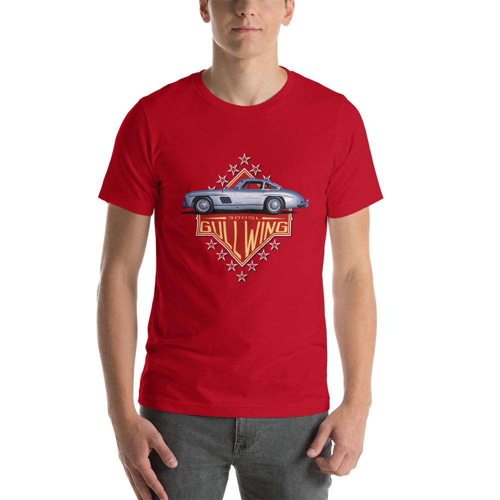 Mercedes 300SL Gullwing T-shirt Red