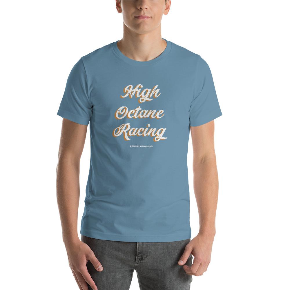 High Octane Racing T-shirt Steel Blue