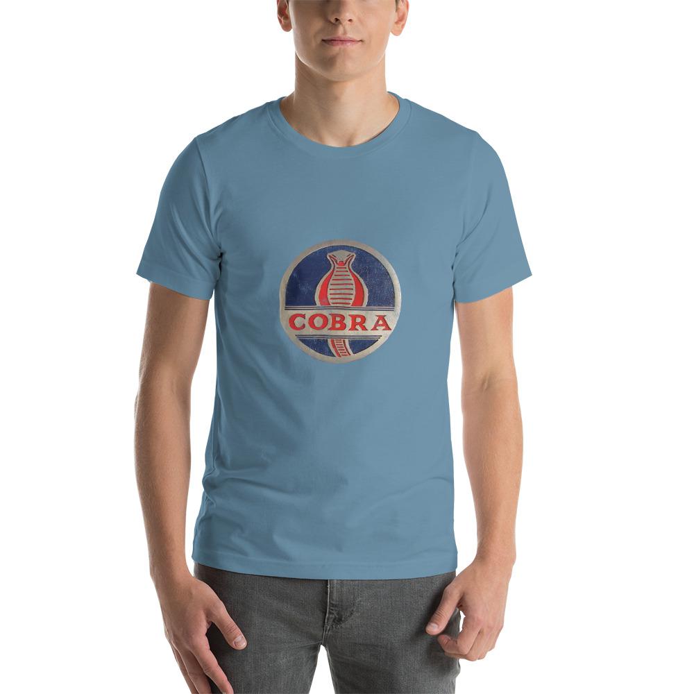 AC Cobra Badge T-Shirt Steel Blue